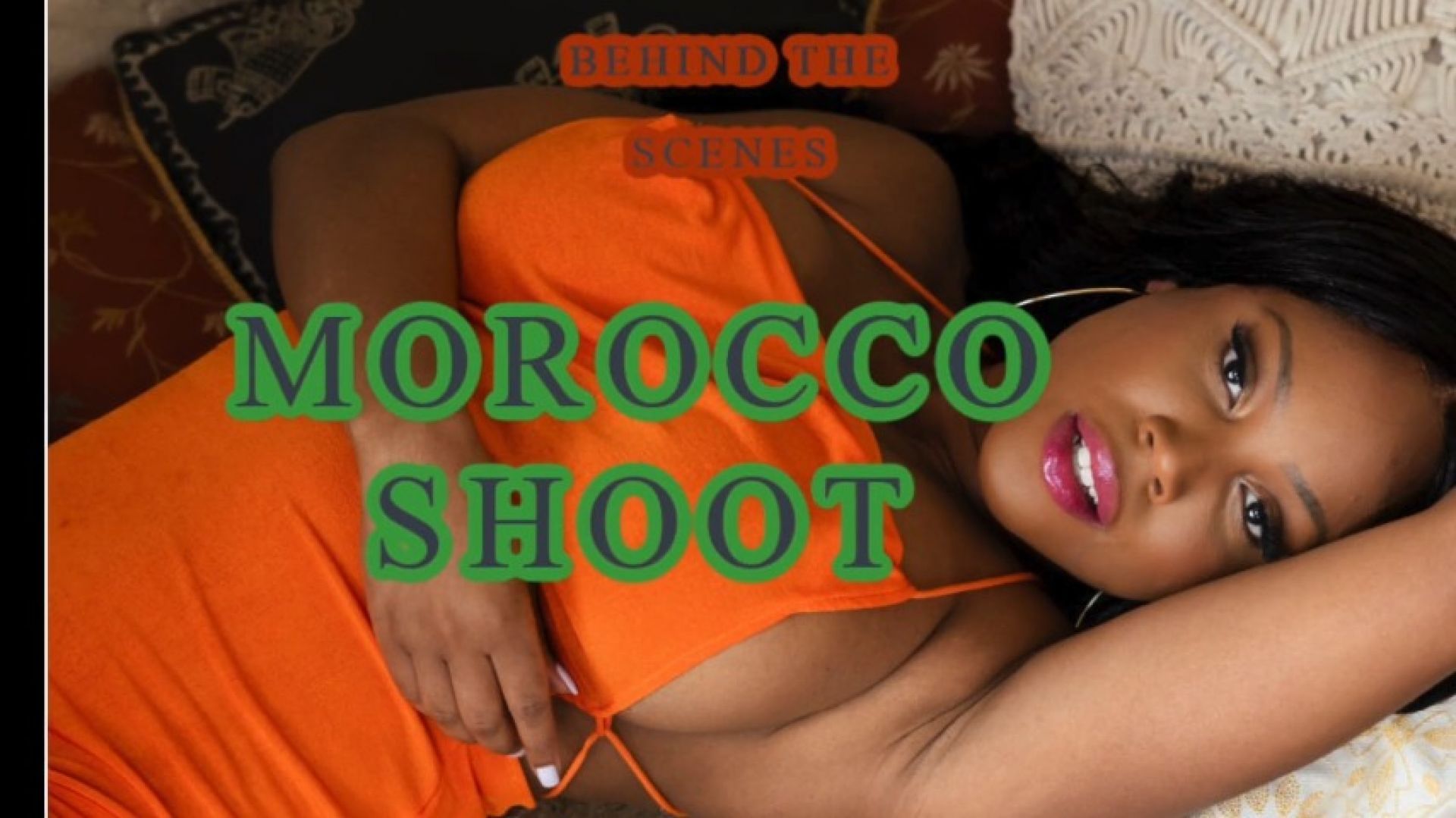 BTS Morocco Solo video shoot