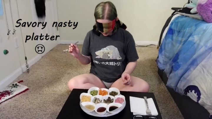 Savory nasty platter