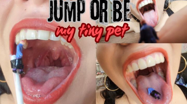 Vore - Jump or be my tiny pet