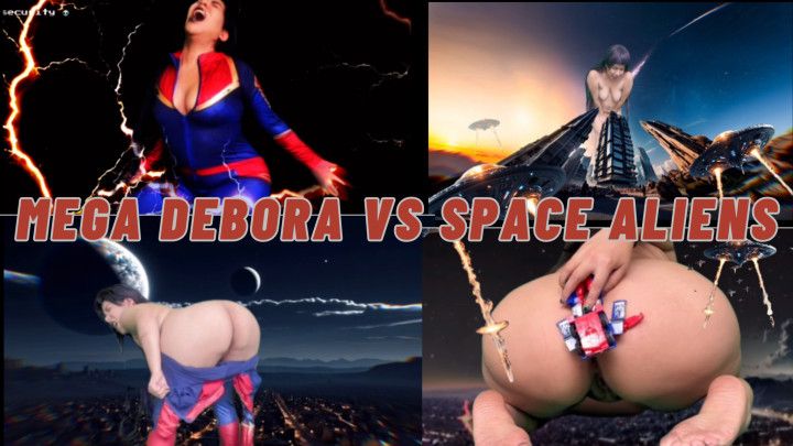 Megagiantess Vs Shruken aliens SFX