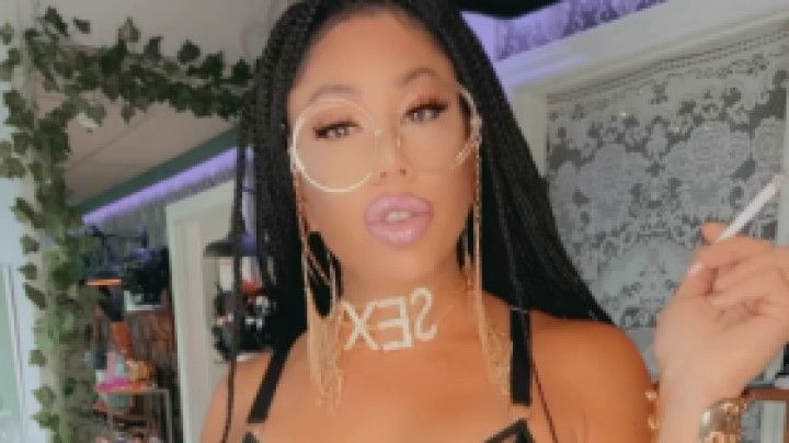 TS VIPER BIMBOFICATION HIGH HEEL FETISH SMOKING 120 MM GLOVE