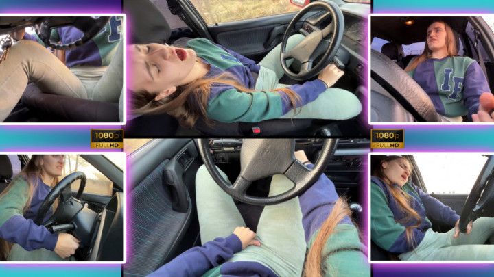 Cranking Burnt Spark Plugs and Masturbation in Leggings 1080