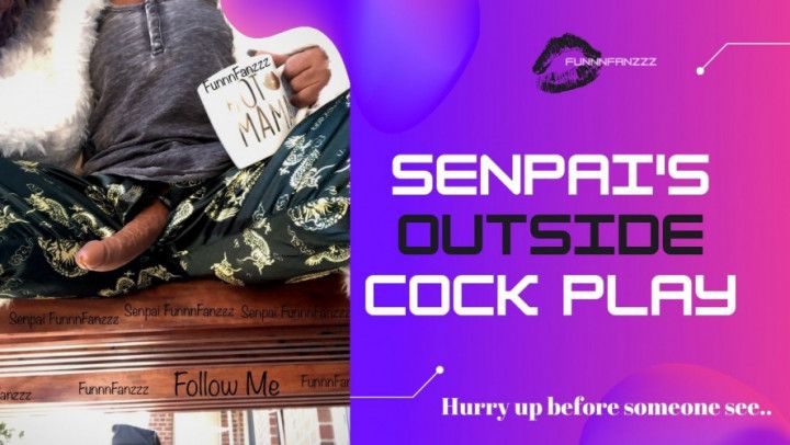 Senpai Funsize outside Cock