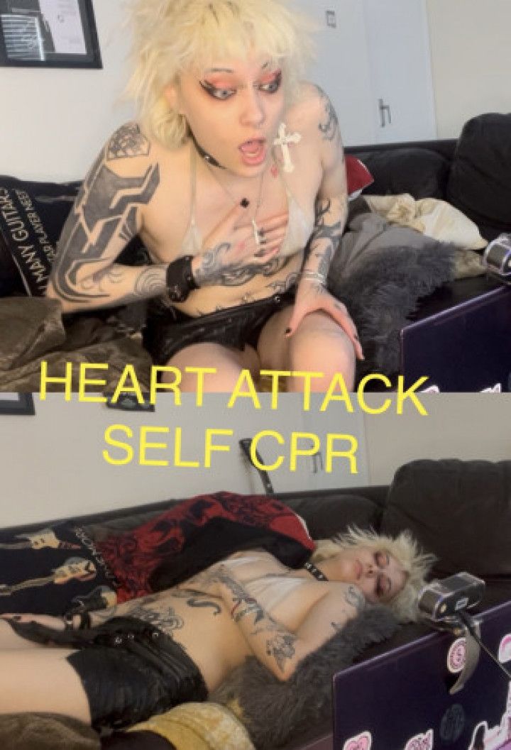 GOTH HAS A HEART ATTACK AND SELF RESUS CPR