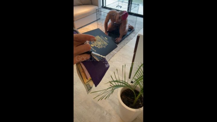 Slavecation Day 1: Passport Confiscation