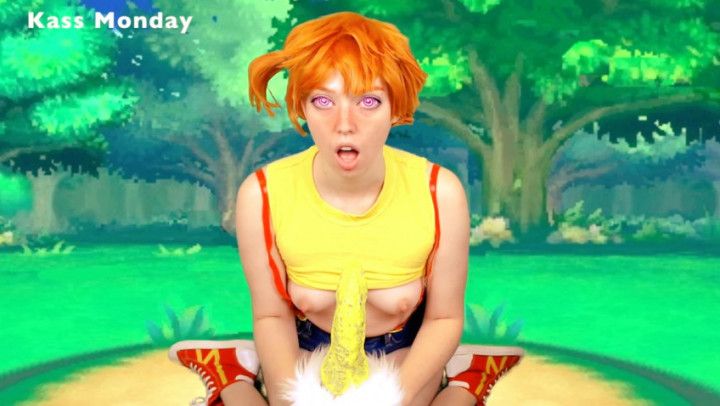 Psychic Pokemon Pumps Misty FULL of Cum