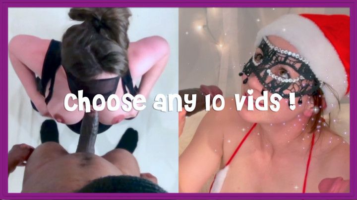 Buy This And Get Any 10 Vids