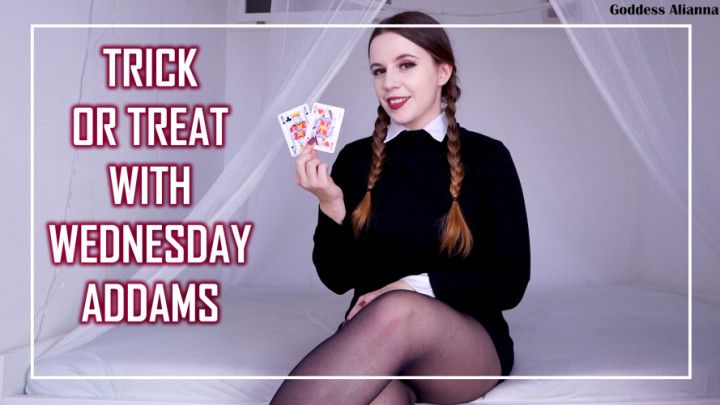 TRICK OR TREAT WITH WEDNESDAY ADDAMS nude