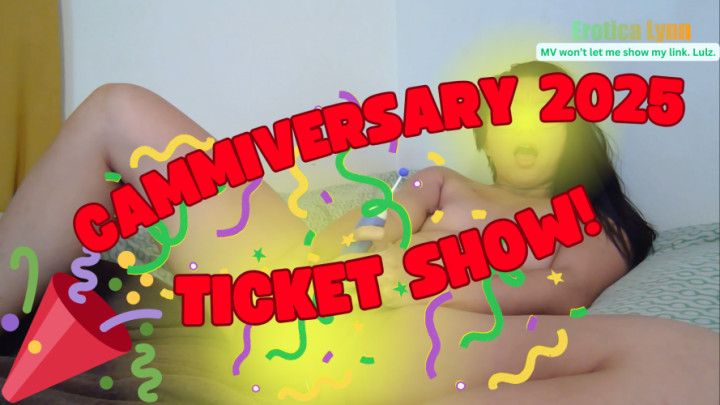 Cammiversary 2025 Ticket Show