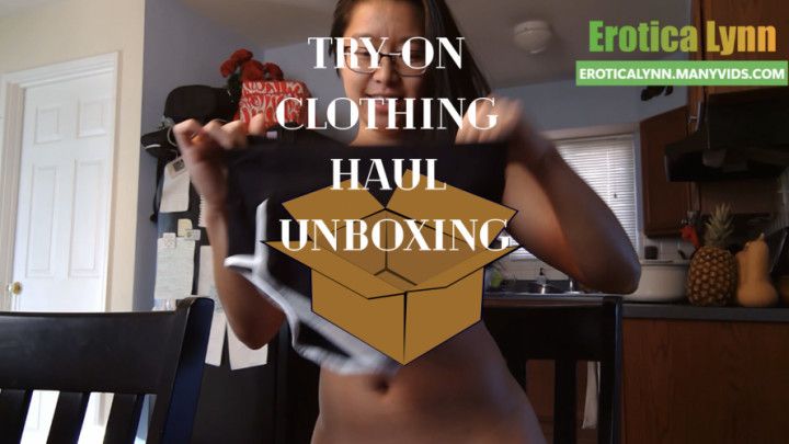 Try-On Clothing Haul Unboxing