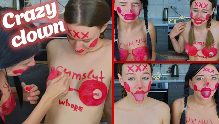 crazy naked sexy clowns cry