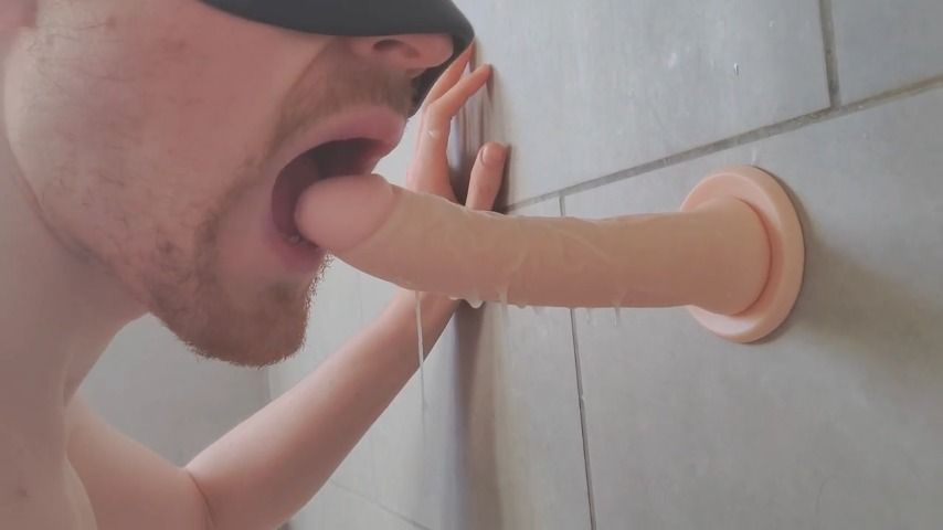 sucking and cumming on your cock