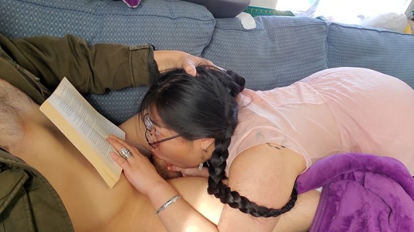 Freeuse blowjob, throatfuck, throatpie