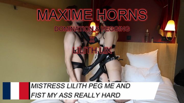 Hardcore anal gaping & fisting pounding from a femdom
