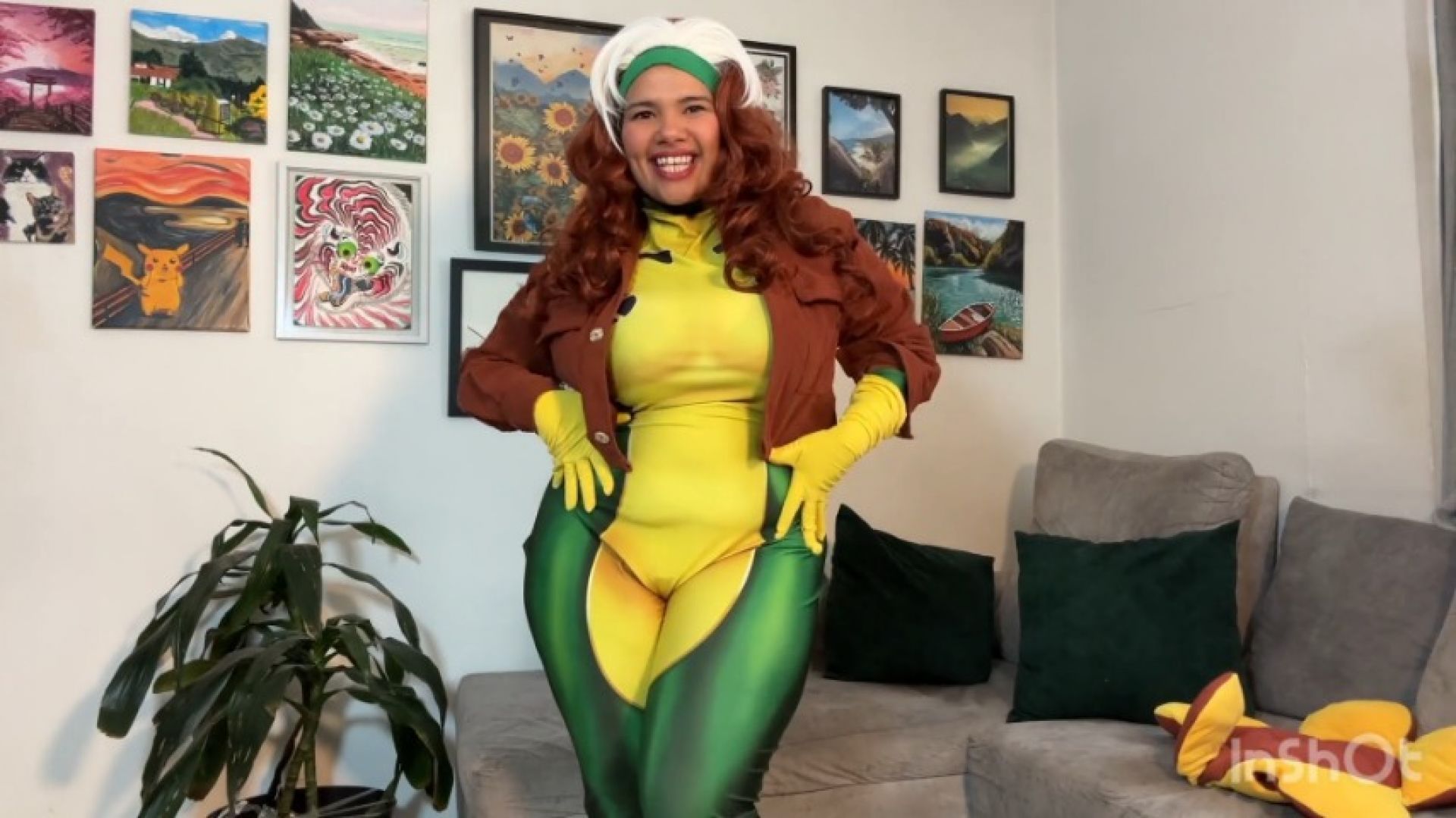 Rogue from X-Men dance for you