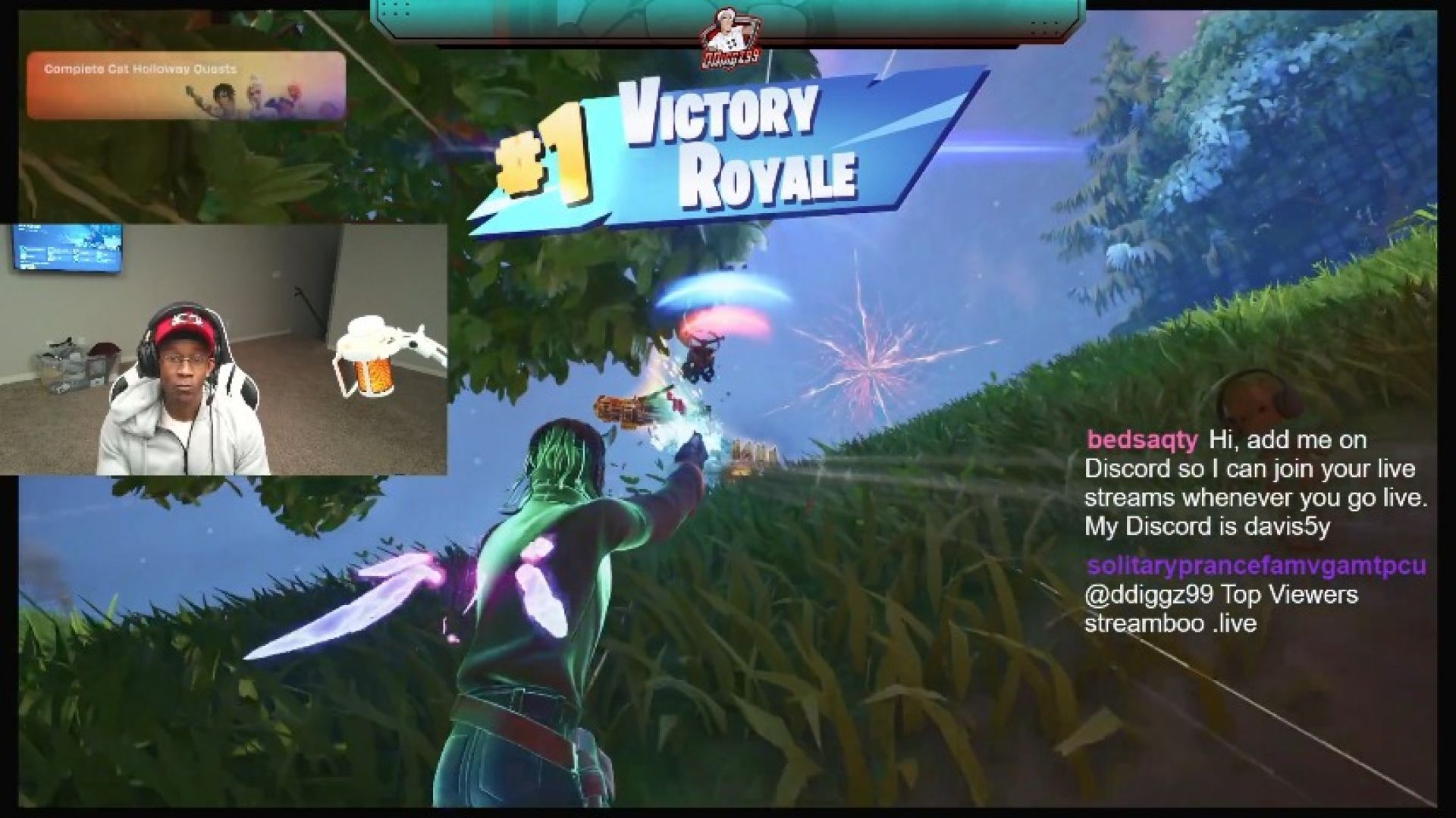 Just Doing My Job With The Fortnite Win