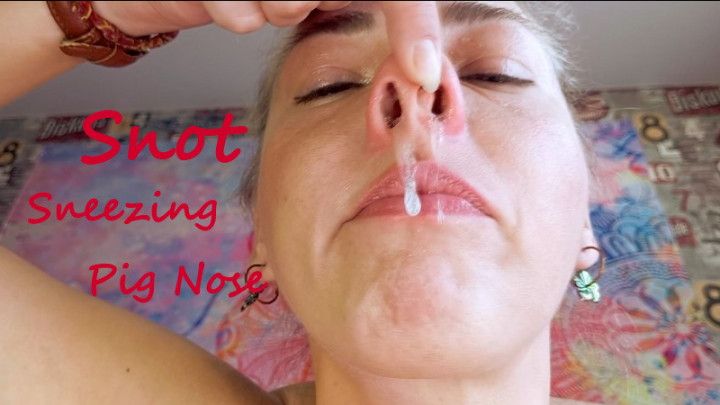 Pig Nose Sneezing Custom