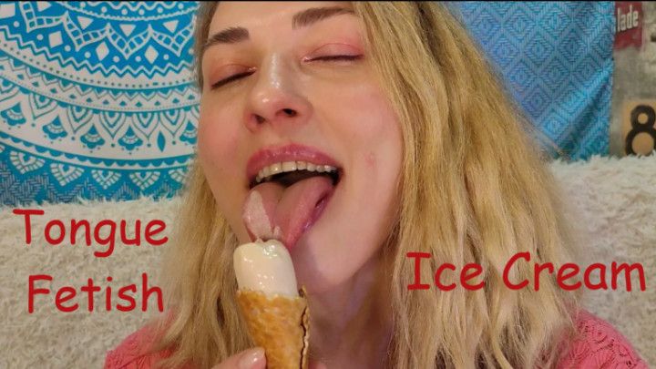 Ice cream and my tongue