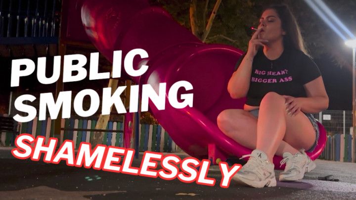 Public Smoking Shamelessly