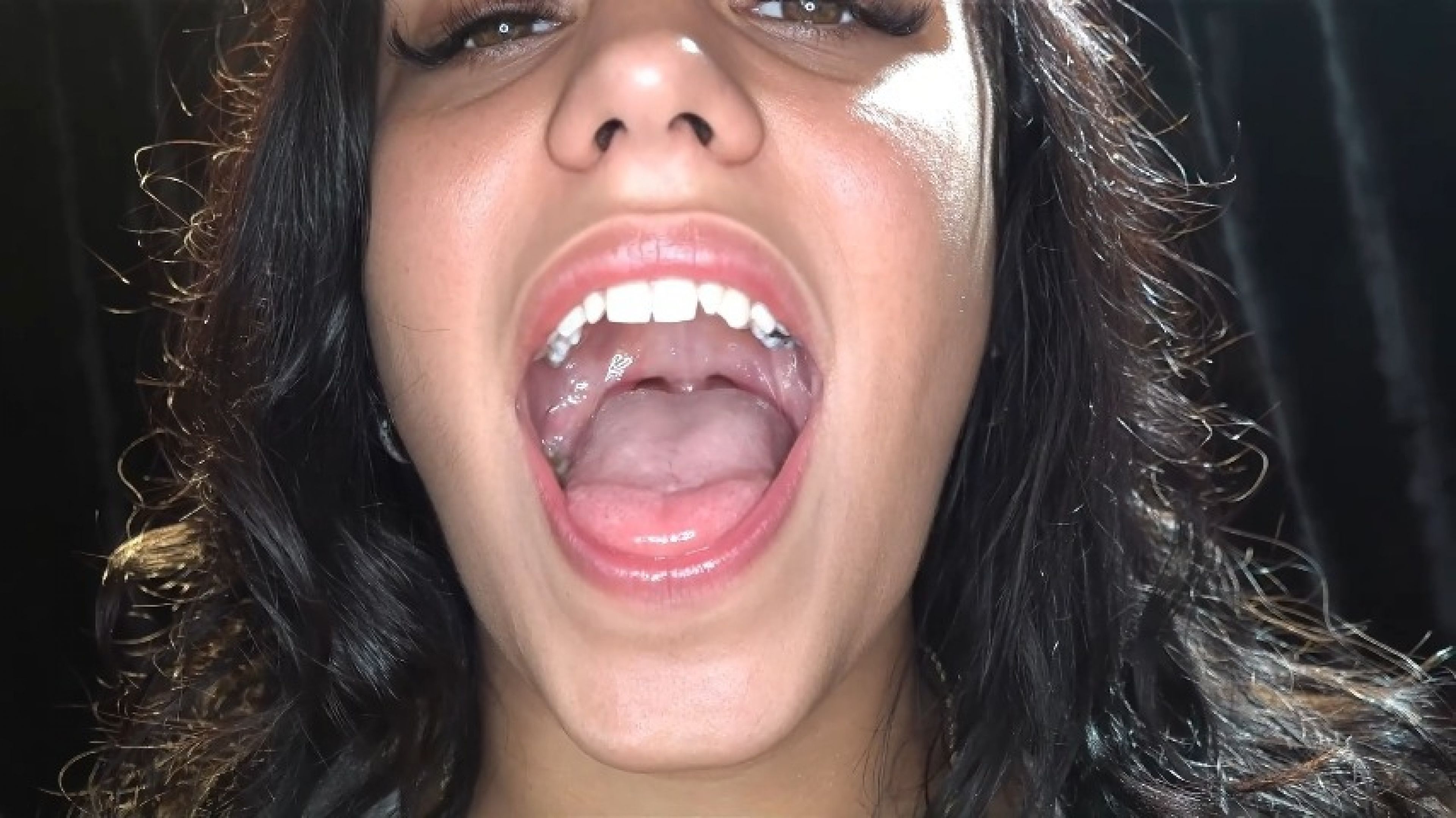 looking stunning opening wide for us to do our do