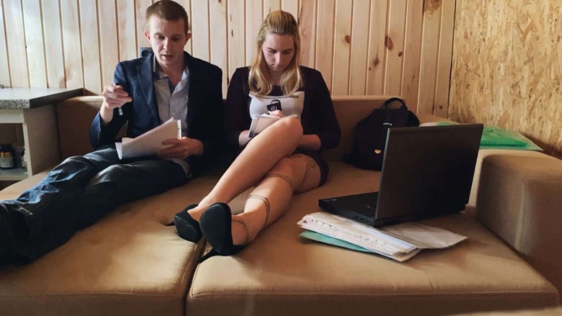 Helped with homework and fucked a student