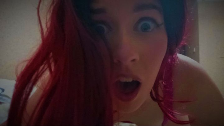 Wife and pizza delivery guy