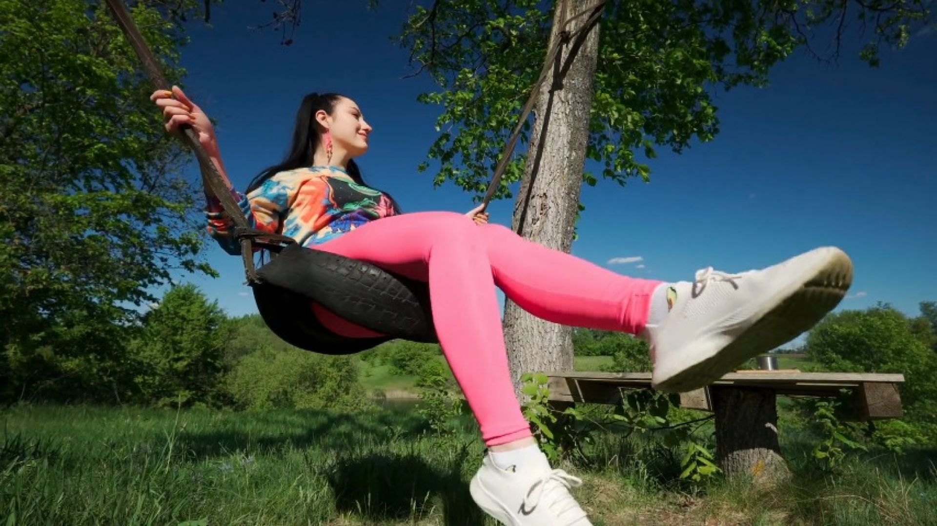 Solo Camping Girl ASMR - Making Fish Sandwich And Coffee