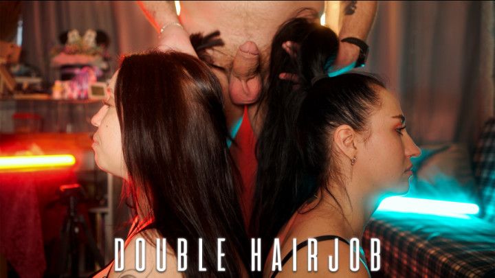 Freeuse FFM DOUBLE HAIRJOB