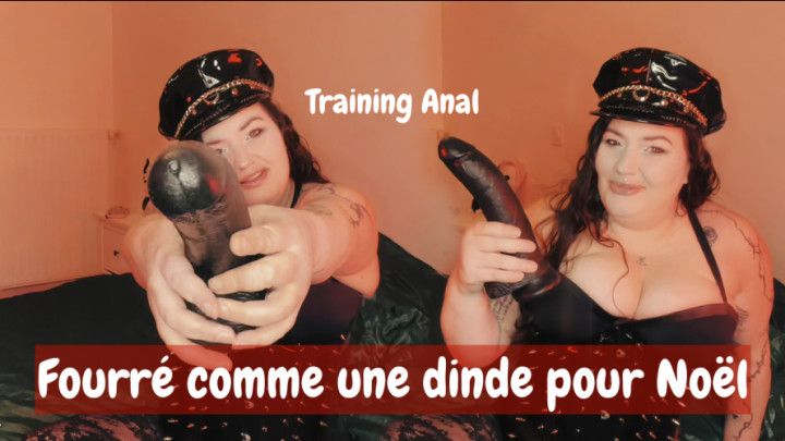 Training Anal - Fourré comme une dinde pour Noël | FRENCH