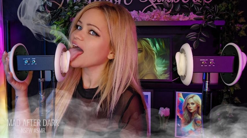 Getting high makes me extra horny!! Ear Licking NSFW ASMR