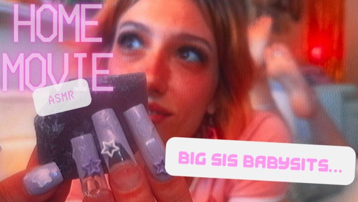 Step-sis Babysits ASMR
