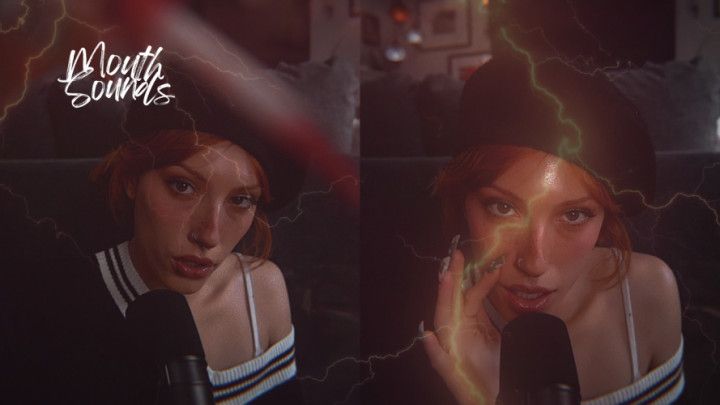 Lipgloss + thunderstorm asmr