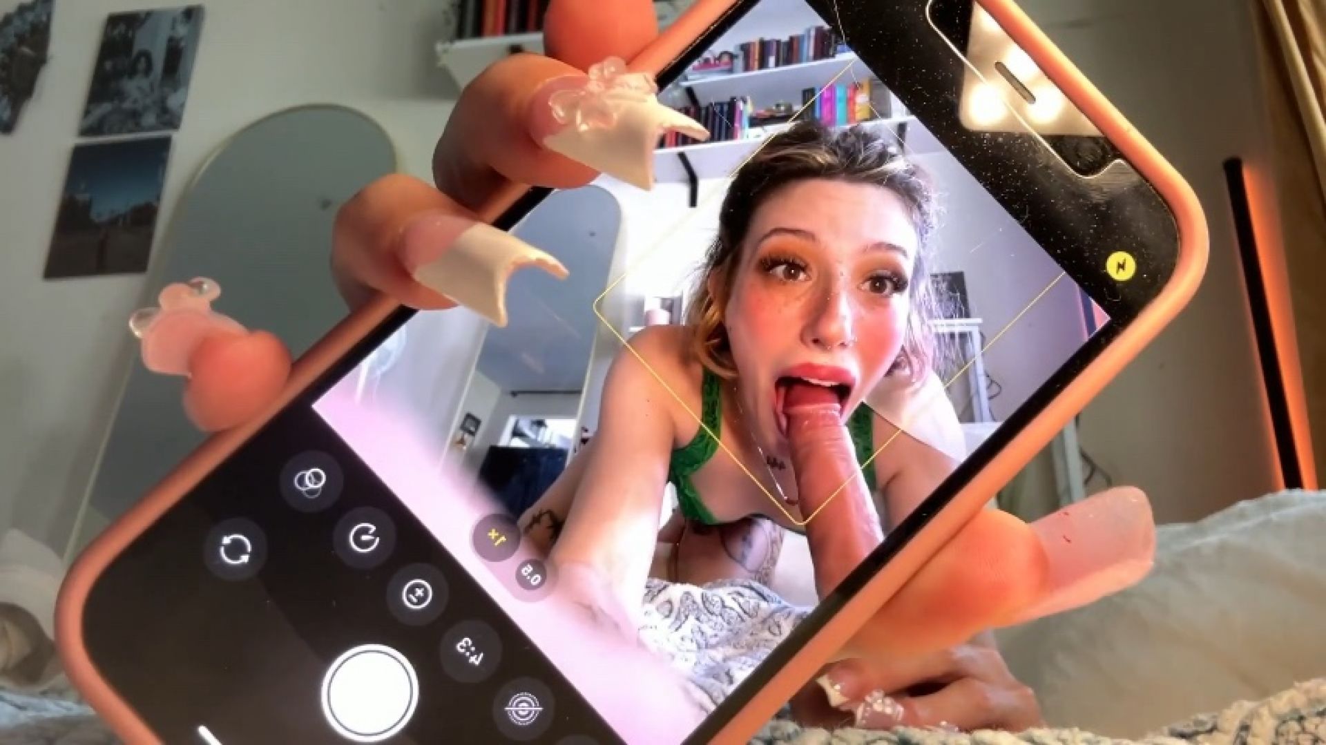 Blackmailed step-daddy for his cock