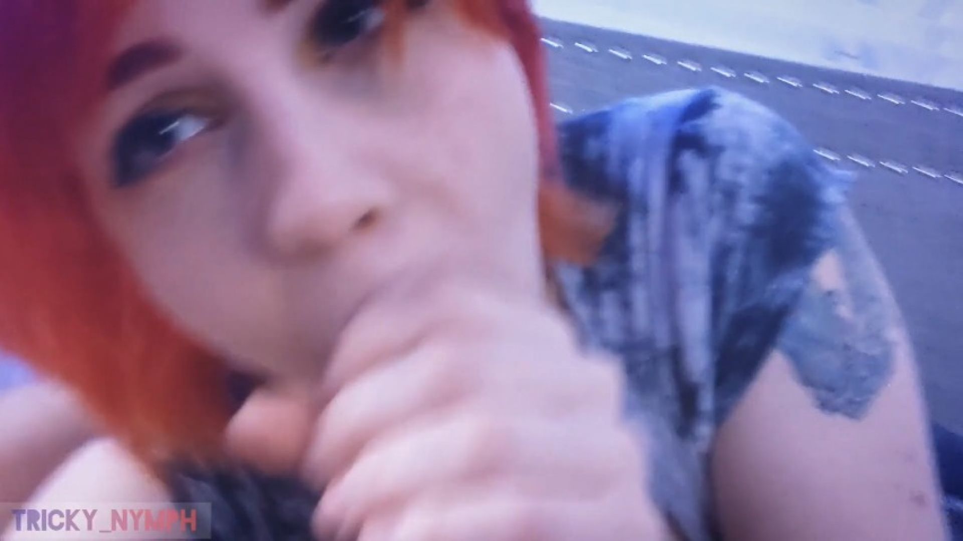 Romantic Deepthroating w/ @tricky_nymph