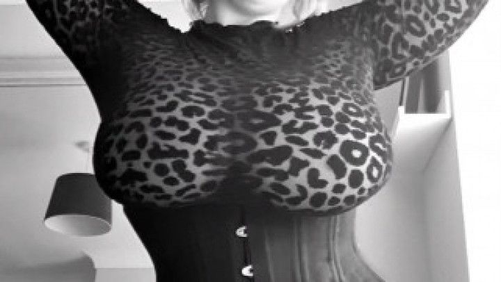 Mistress Kitty plays step-Daddy says JOI