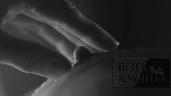 female solo fingering a dildo