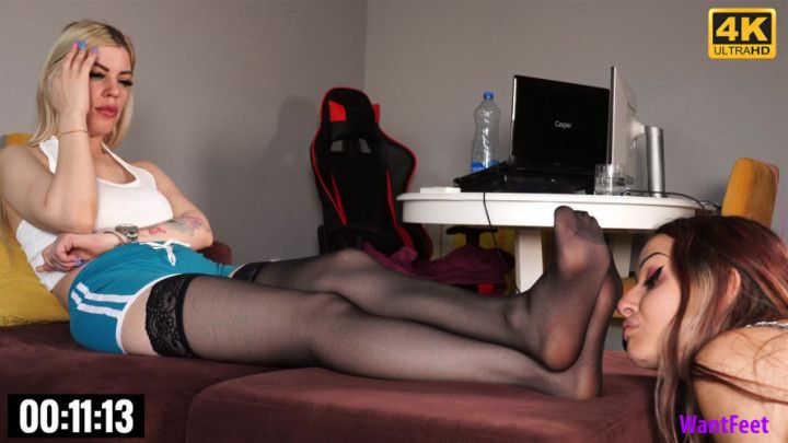 Pantyhose Smelling 4K