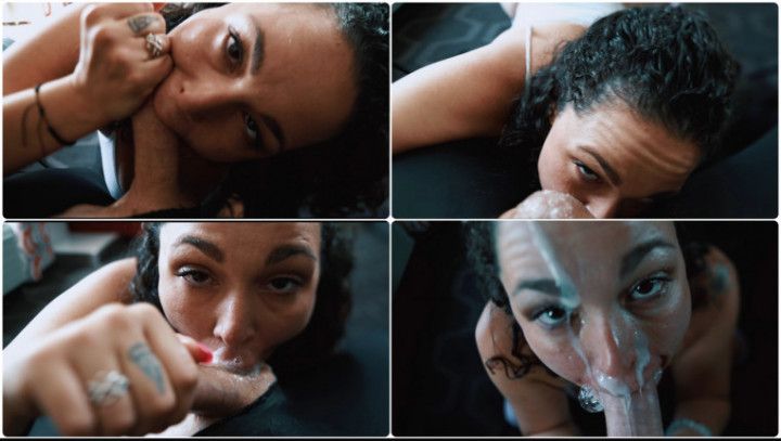 Sloppiest blowjob with rimming