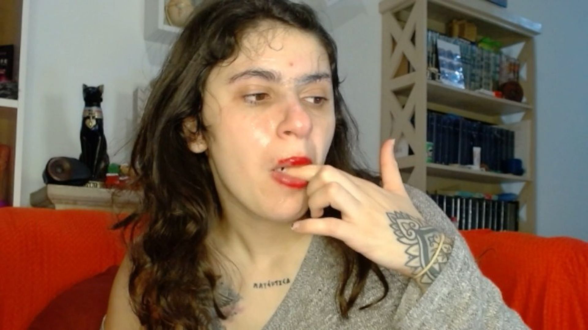 Creamy Ass to Mouth and Rough Facefuck until Cum in my face