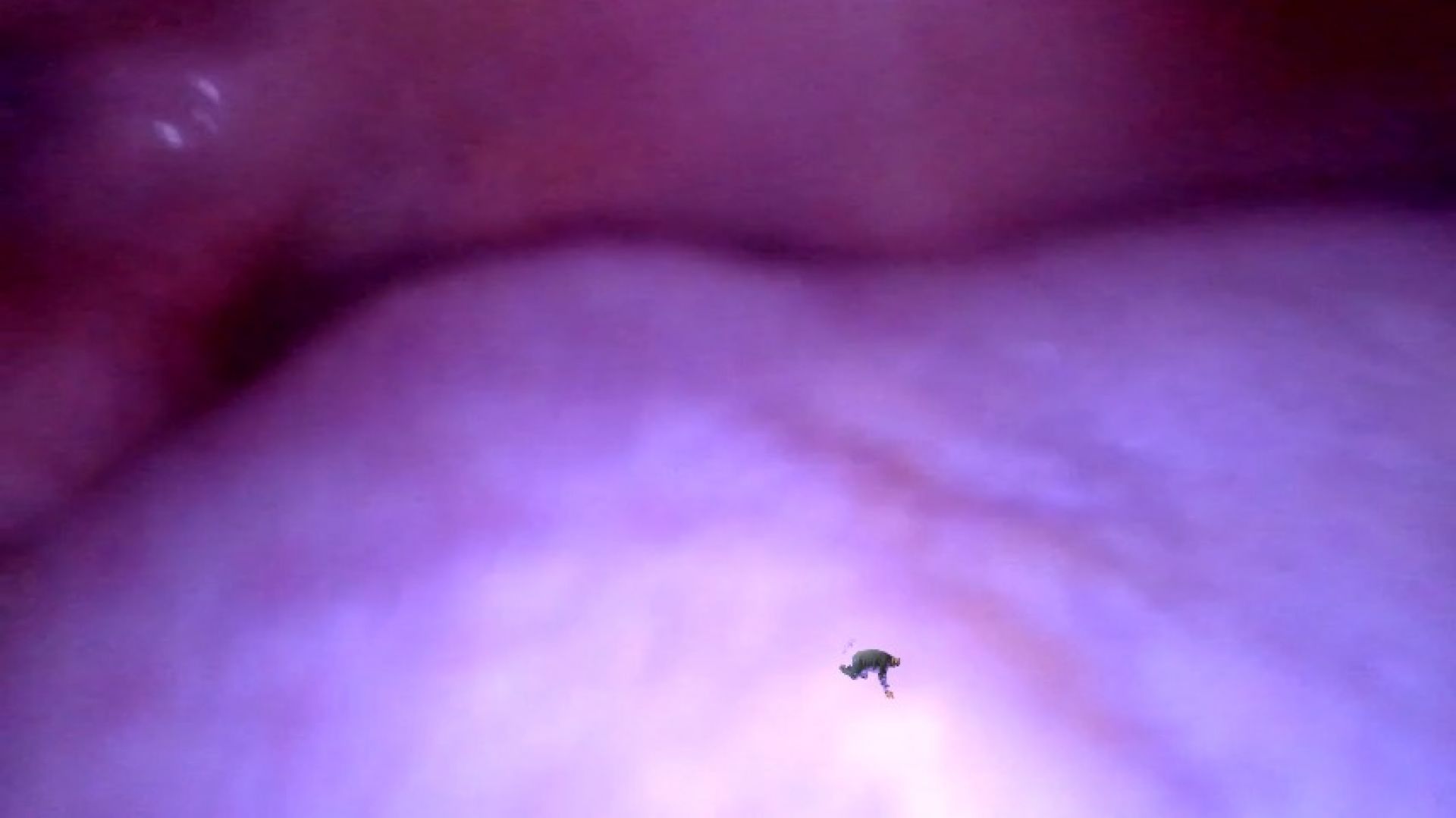 teenie crawls around in giantess mouth