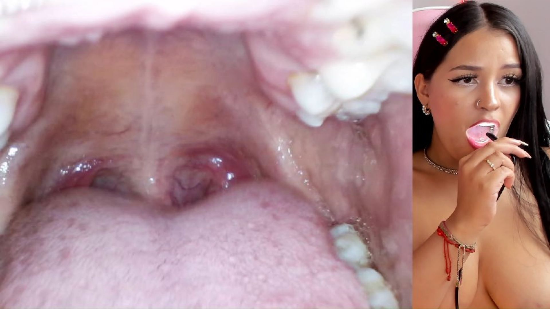 endoscope cam mouth fetish