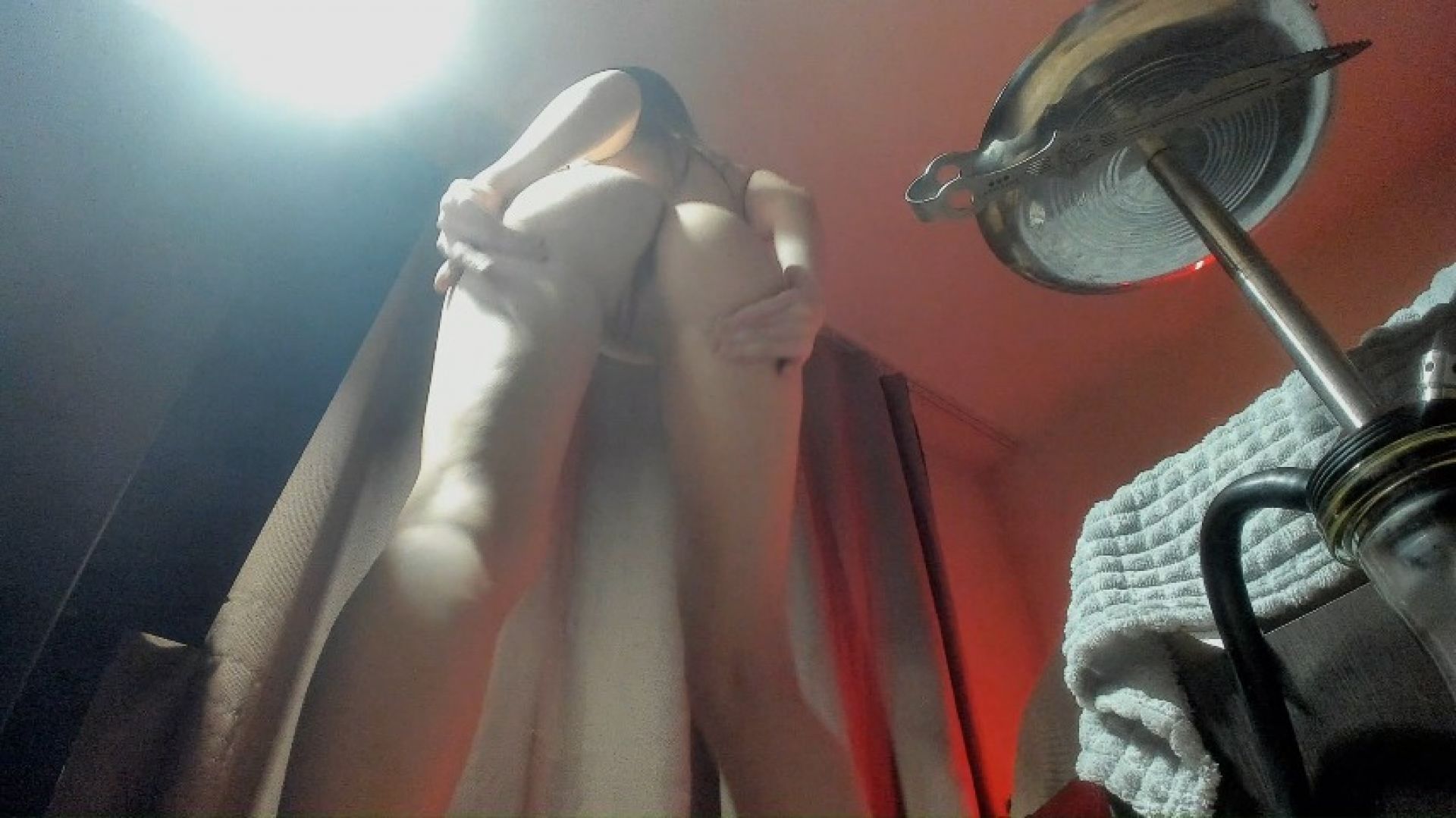 Getting on top of you and teasing you