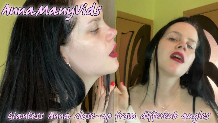 Giantess Anna close-up