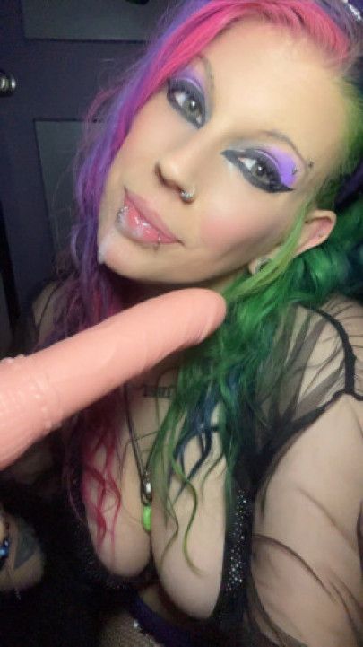 24:15:- Mature Cock Gets Goth Treatment