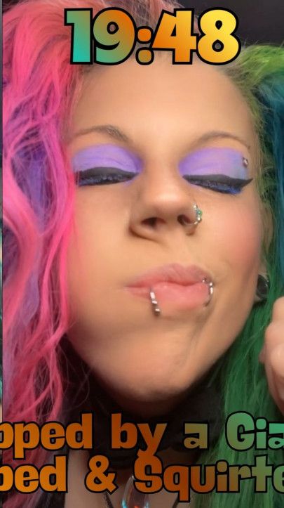 19:48:- Trapped by a Giantess, Burped, &amp; Squirted Out