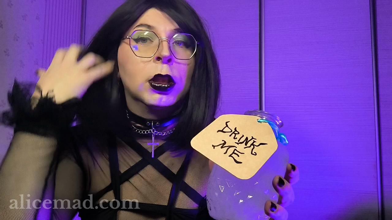 ASMR MadAlice Drink Me Bottle Amethyst