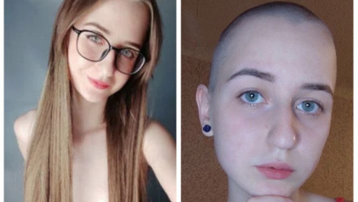 Shaved my head and having sex