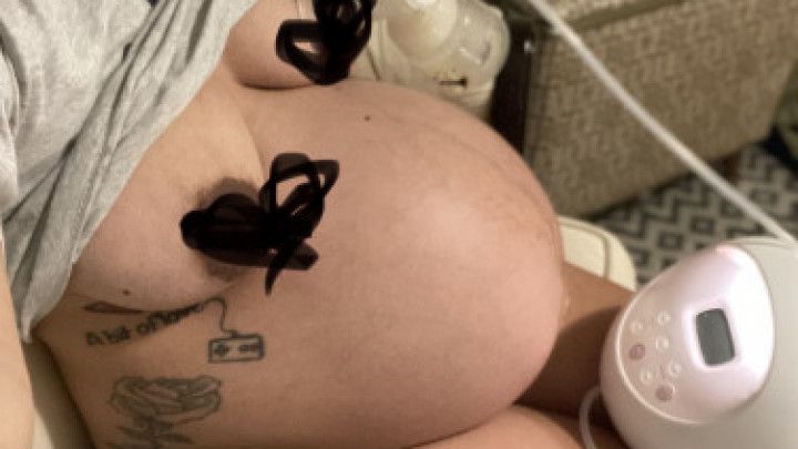 Pumping to induce labor