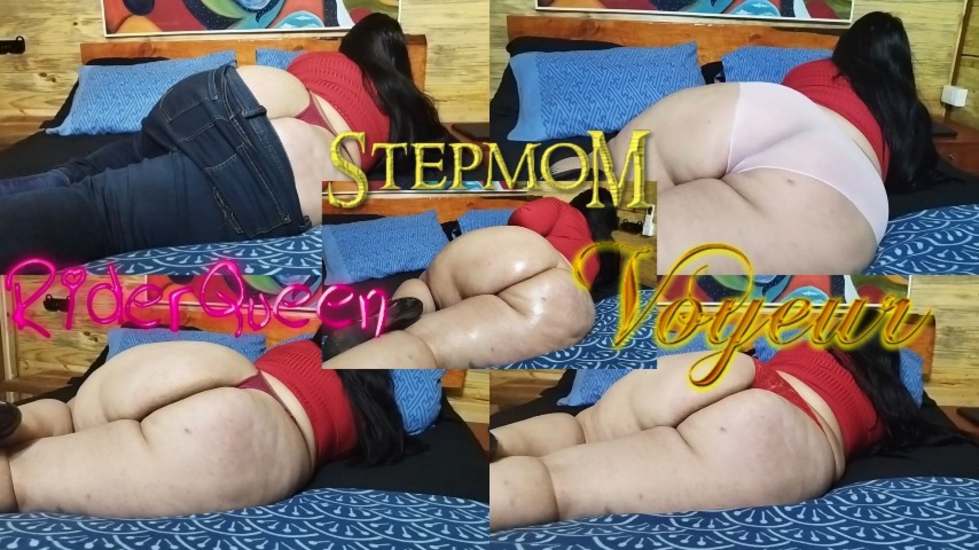 Voyeur Looking step-mom 05 Pov Sitting - Big Ass in Cabin