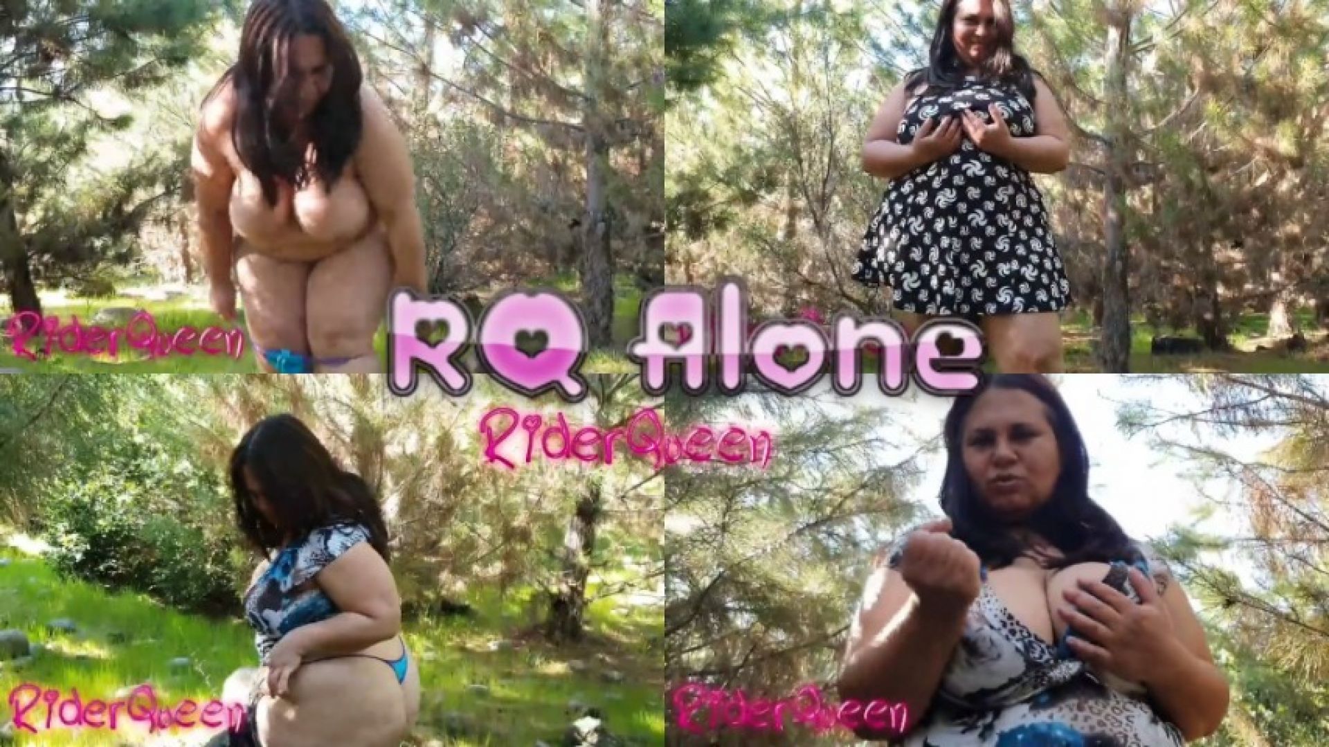 RQ Alone 01 - Walking in Forest with step-mommy